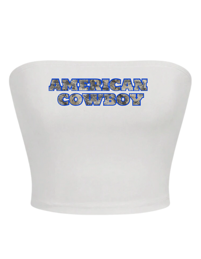 AMERICAN COWBOY CAMO TUBE TOP