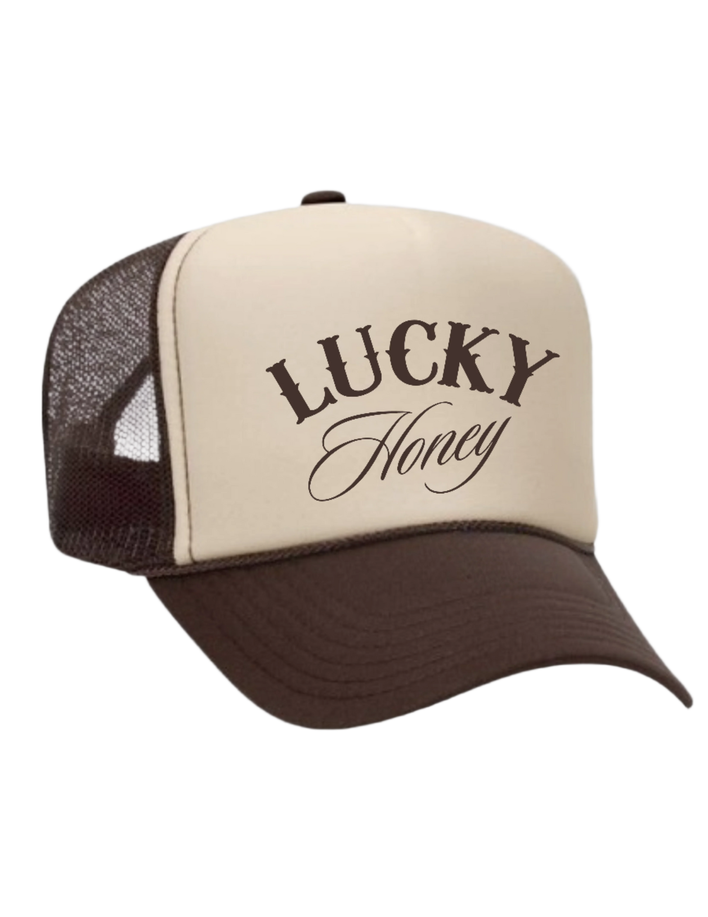 LUCKY HONEY TWO TONE TRUCKER HAT