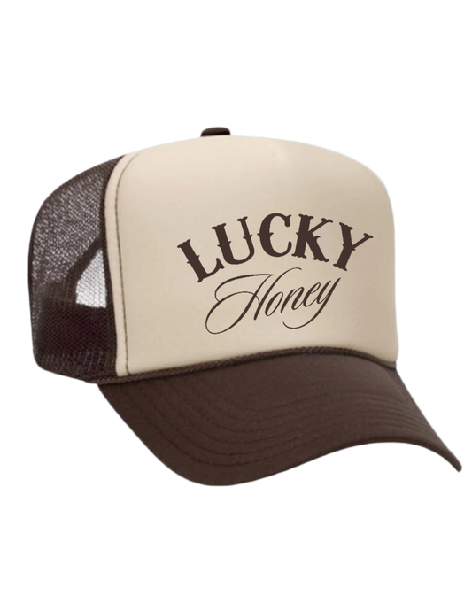 LUCKY HONEY TWO TONE TRUCKER HAT