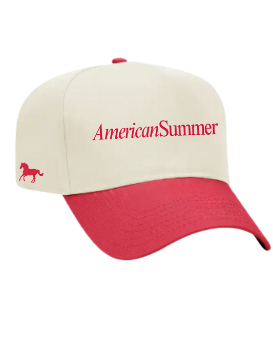 AMERICAN SUMMER RED HAT