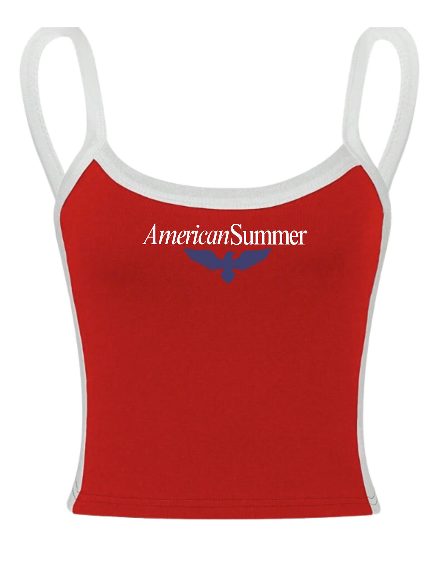 AMERICAN SUMMER RED TANK