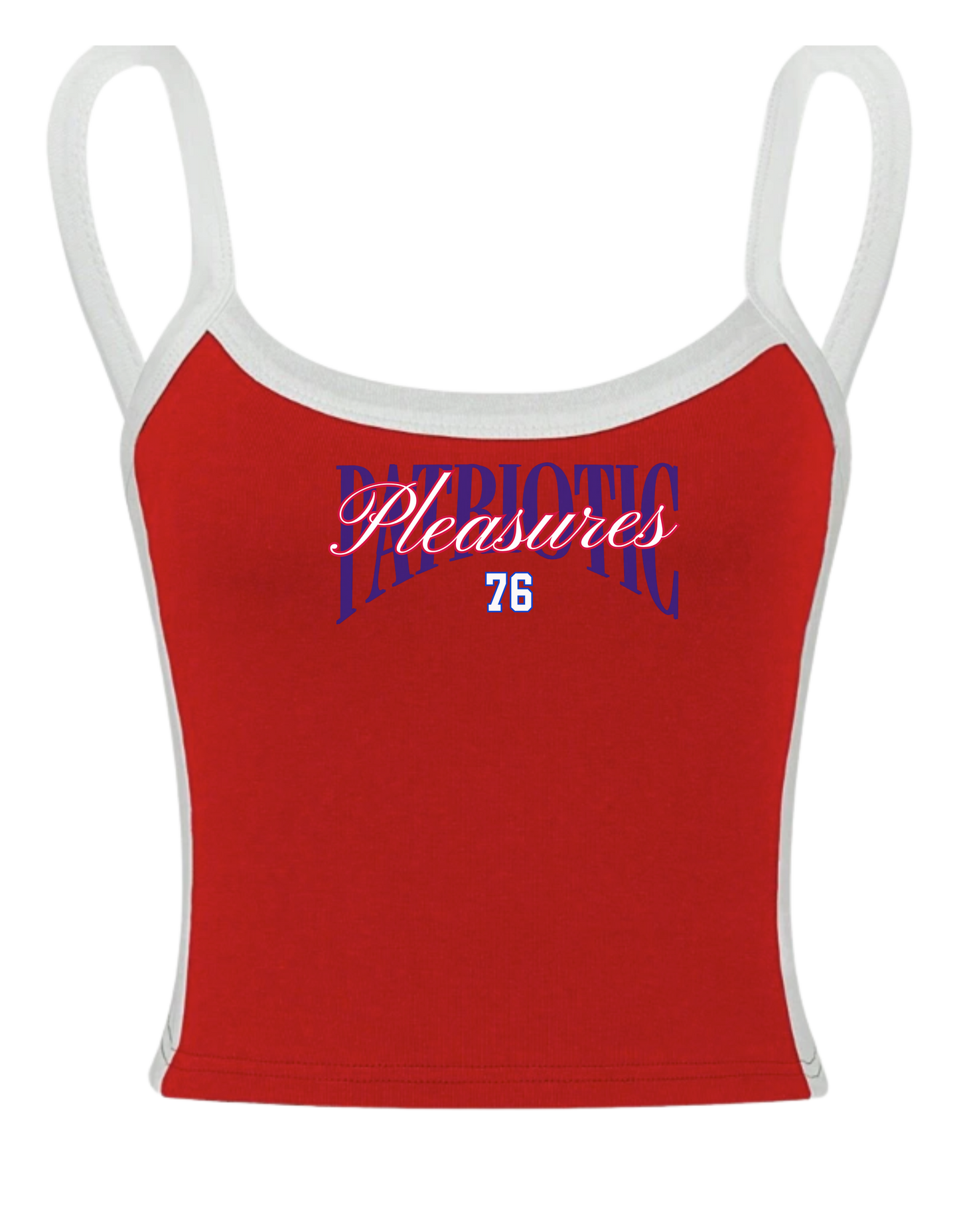 PATRIOTIC PLEASURES RED TANK