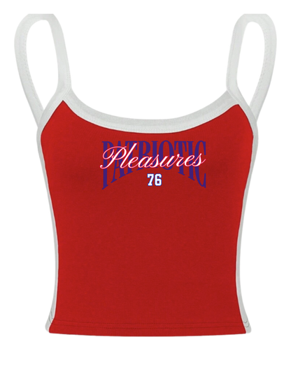 PATRIOTIC PLEASURES RED TANK