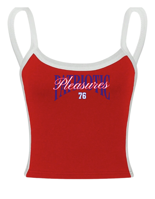 PATRIOTIC PLEASURES RED TANK